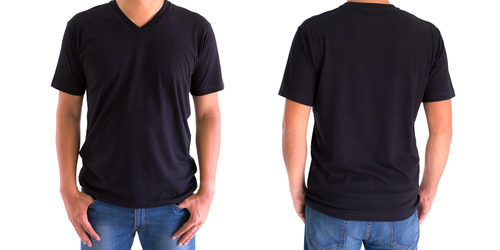 The Do's and Don'ts of Wearing a Round Neck and V Neck T shirt