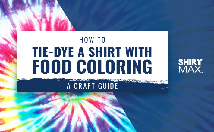 How to Tie-Dye a Shirt with Food Coloring – A Craft Guide